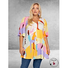 YOEK Tuniek Pleated Danza